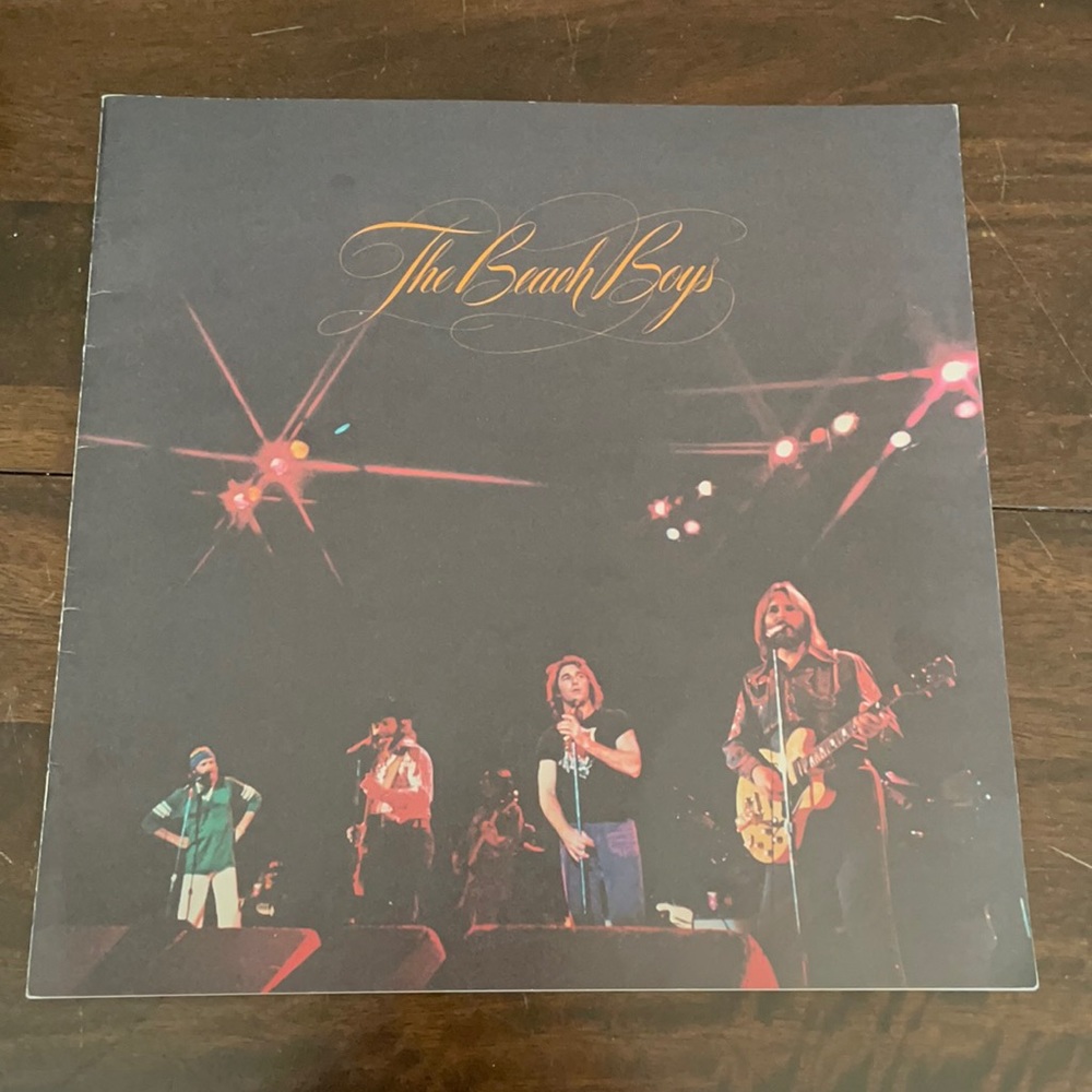 Beach Boys concert program book